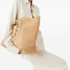 23376395_53857705_1000.jpg Stella McCartney embroidered-logo raffia tote bag
