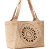 23376395_53857719_1000.jpg Stella McCartney embroidered-logo raffia tote bag