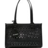 23403299_53556061_1000.jpg Karl Lagerfeld logo-embroidered perforated shoulder bag