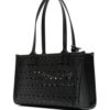 23403299_53556067_1000.jpg Karl Lagerfeld logo-embroidered perforated shoulder bag
