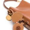 Stella McCartney logo-charm faux-leather bucket bag
