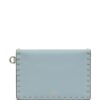 Valentino Garavani Rockstud leather clutch bag