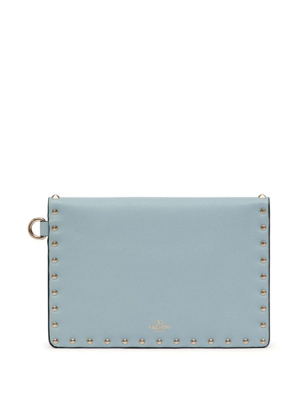 Valentino Garavani Rockstud leather clutch bag
