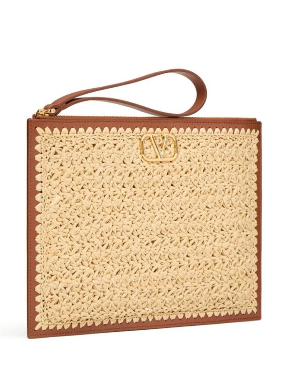 23445585_53766583_1000.jpg Valentino Garavani VLogo Signature raffia clutch bag