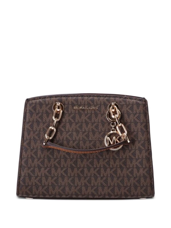 23448716_53404655_1000.jpg Michael Kors monogram pattern chain two-way tote bag