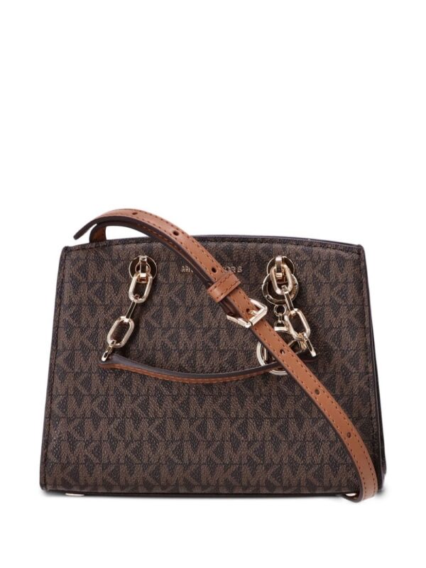 23448716_53404668_1000.jpg Michael Kors monogram pattern chain two-way tote bag