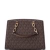 23448716_53404671_1000.jpg Michael Kors monogram pattern chain two-way tote bag
