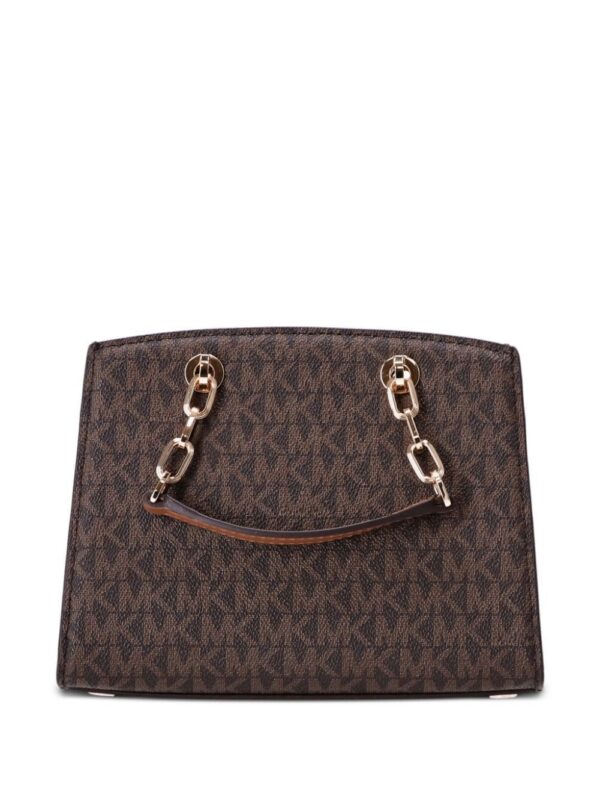 23448716_53404671_1000.jpg Michael Kors monogram pattern chain two-way tote bag