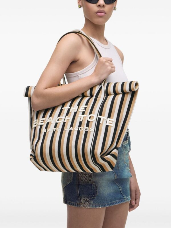 23496058_53694777_1000.jpg Marc Jacobs The Woven Stripe Beach Tote bag