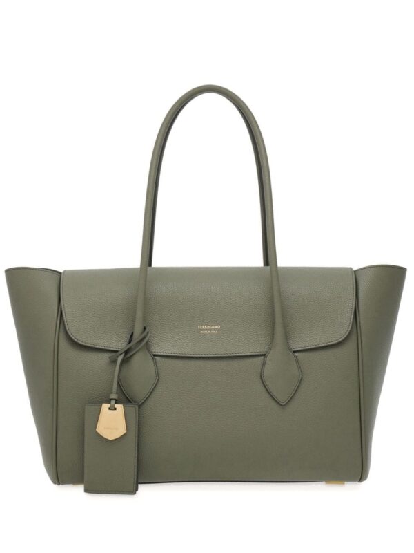 23496629_53933615_1000.jpg Ferragamo East-West leather tote bag