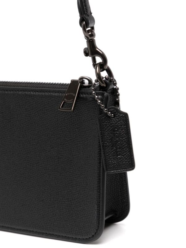 23521149_53884997_1000.jpg Coach logo-patch leather mini bag