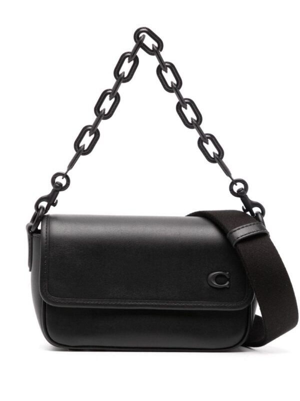 23521157_53653544_1000.jpg Coach chain-link strap leather shoulder bag
