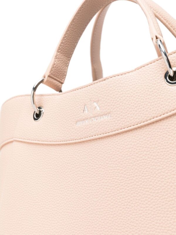 23543435_53585469_1000.jpg Armani Exchange logo-stamp tote bag