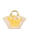 23600278_53629953_1000.jpg Dolce & Gabbana small Kendra straw tote bag
