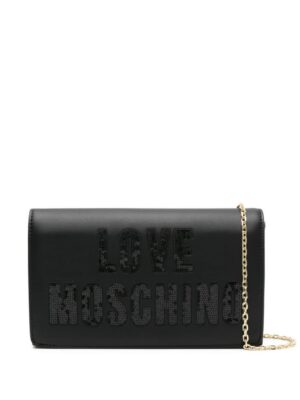 23621654_53602359_1000.jpg Love Moschino logo-appliqué crossbody bag