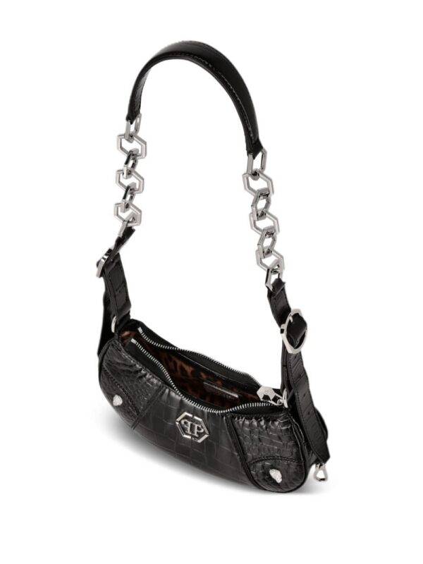 23625223_53588848_1000.jpg Philipp Plein logo-plaque leather shoulder bag