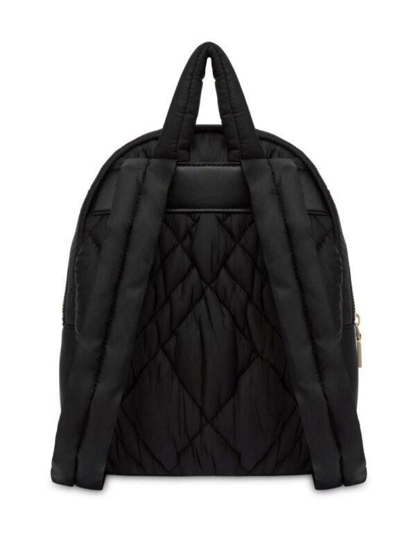 23636551_53526447_1000.jpg Love Moschino logo-appliqué quilted backpack