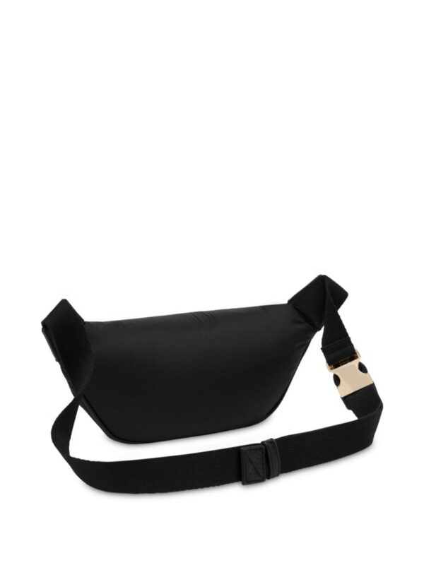 23637157_53526380_1000.jpg Love Moschino logo-plaque padded belt bag