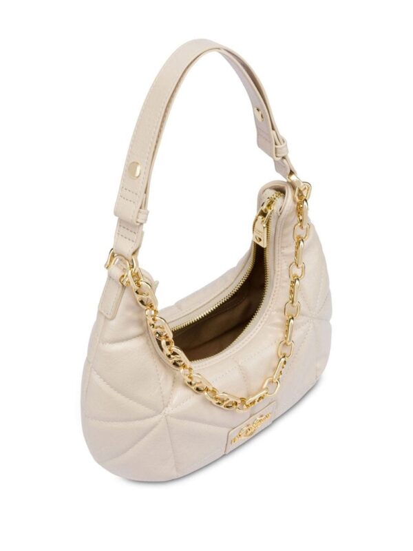 23637165_53525846_1000.jpg Love Moschino logo-plaque quilted shoulder bag