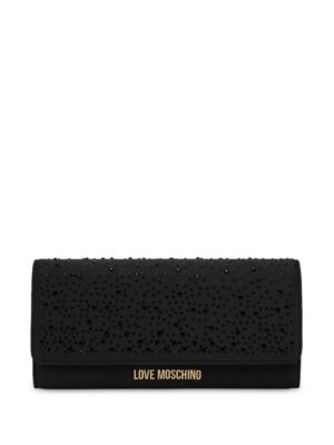 23637169_53606405_1000.jpg Love Moschino logo-lettering chain-link clutch bag