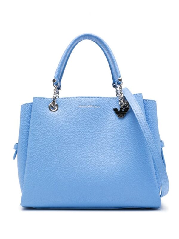 23650642_53609677_1000.jpg Emporio Armani logo-charm tote bag