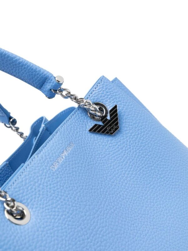 23650642_53777814_1000.jpg Emporio Armani logo-charm tote bag