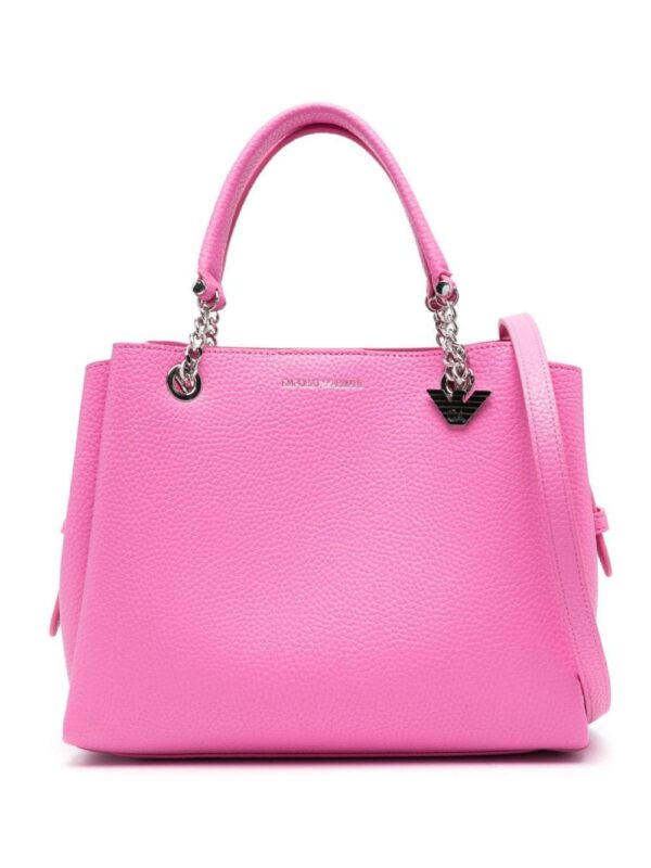 23651388_53609652_1000.jpg Emporio Armani logo-charm tote bag