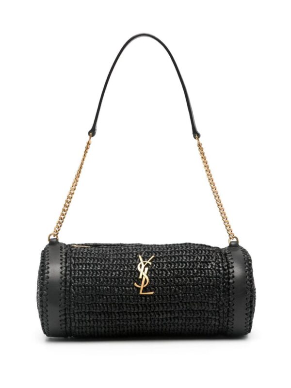 23685763_53623506_1000.jpg Saint Laurent small Sade raffia shoulder bag