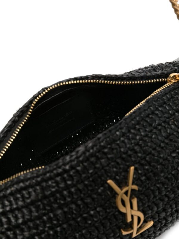 23685763_53623513_1000.jpg Saint Laurent small Sade raffia shoulder bag