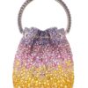 Jimmy Choo Bon Bon crystal-embellished bucket bag