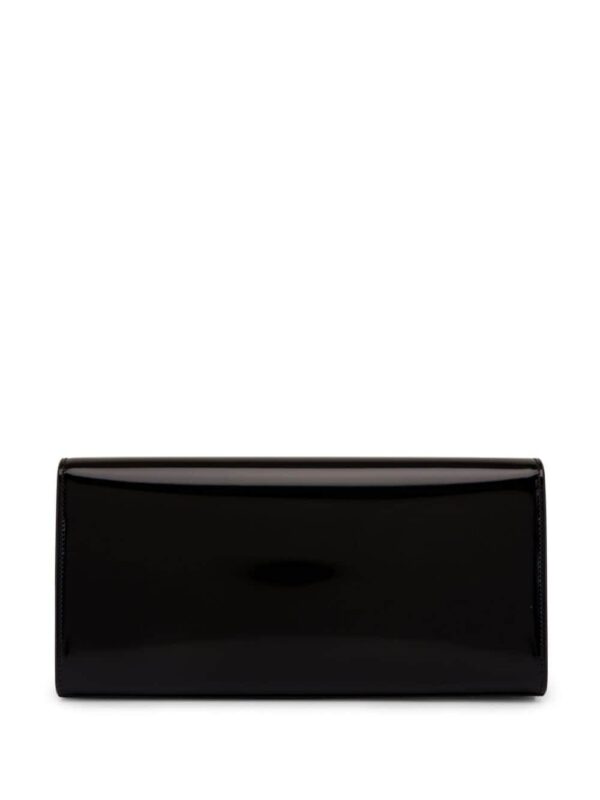 23759989_53659667_1000.jpg Saint Laurent Kate patent-leather clutch bag