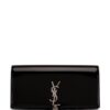 23759989_53659670_1000.jpg Saint Laurent Kate patent-leather clutch bag