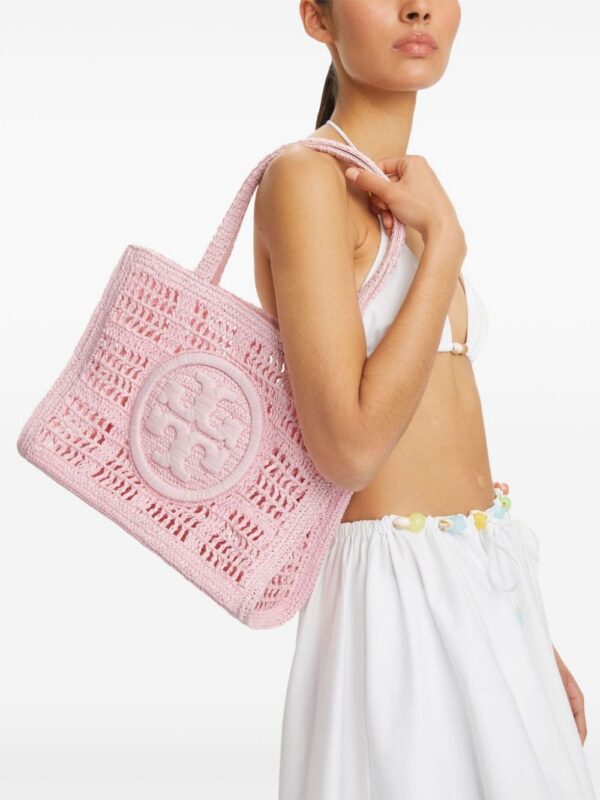 23771766_53729841_1000.jpg Tory Burch small Ella crochet-knit tote bag