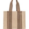 23780031_53896380_1000.jpg Chloé medium Woody logo-strap linen tote bag