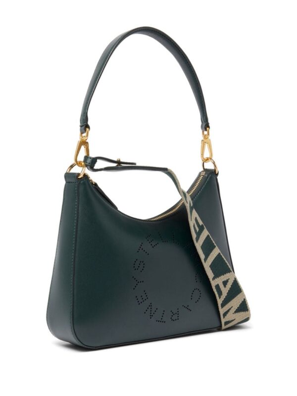 Stella McCartney perforated-logo shoulder bag