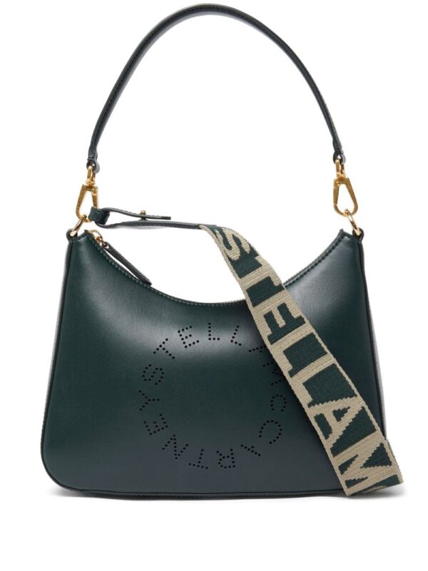 Stella McCartney perforated-logo shoulder bag
