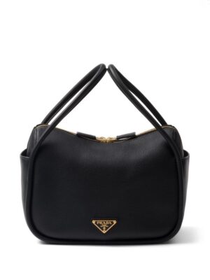 23796389_53734223_1000.jpg Prada logo-appliqué leather tote bag