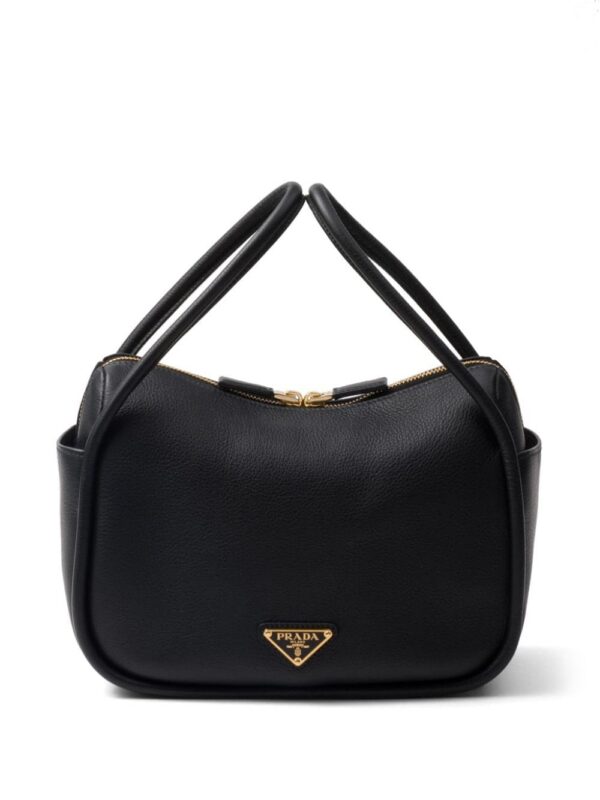 23796389_53734223_1000.jpg Prada logo-appliqué leather tote bag