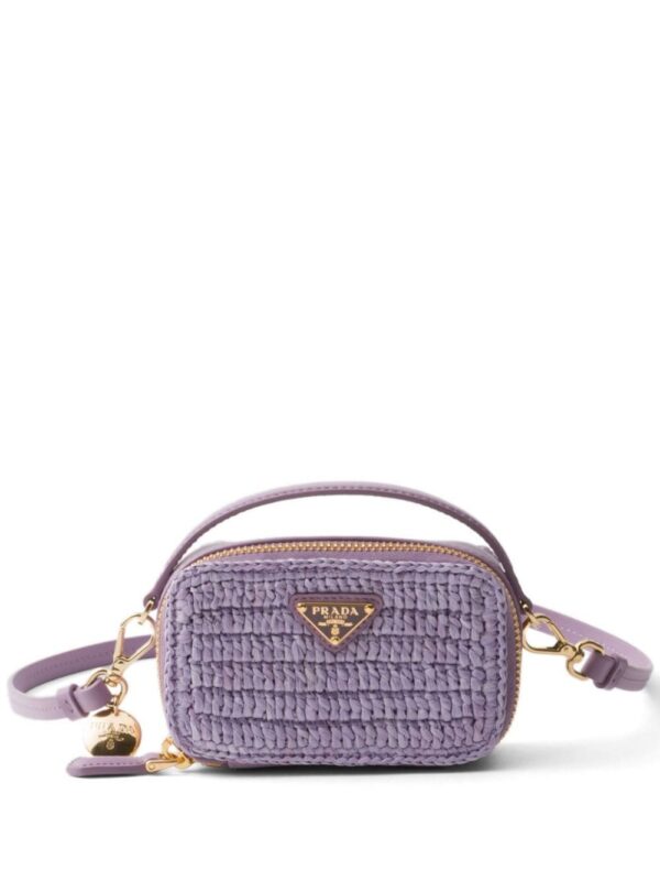 23819275_53822898_1000.jpg Prada logo-plaque crochet pouch