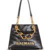 23827578_53907233_1000.jpg Balmain small 1945 Soft leather tote bag