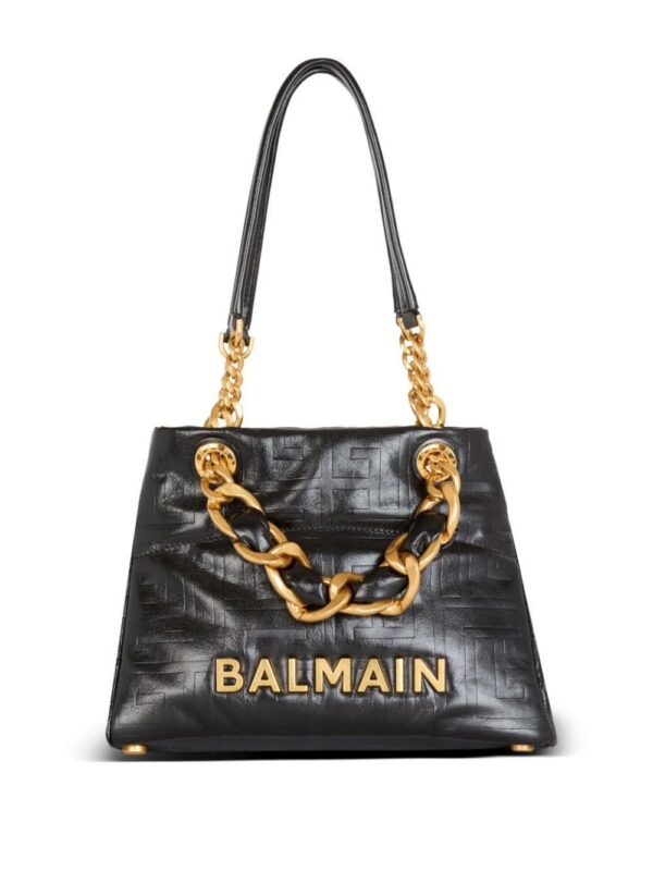 23827578_53907233_1000.jpg Balmain small 1945 Soft leather tote bag