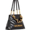23827578_53907234_1000.jpg Balmain small 1945 Soft leather tote bag