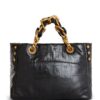 23827578_53907235_1000.jpg Balmain small 1945 Soft leather tote bag