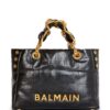 23827578_53907265_1000.jpg Balmain small 1945 Soft leather tote bag