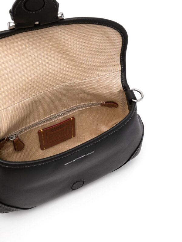 23856026_53954795_1000.jpg Coach buckle-detail leather shoulder bag