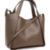 Stella McCartney logo-perforated faux-leather tote bag