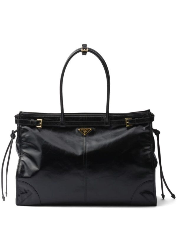 23861655_53865676_1000.jpg Prada large triangle-logo leather handbag
