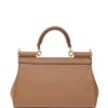 23889039_54018301_1000.jpg Dolce & Gabbana small Sicily grained leather tote bag