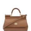 23889039_54018304_1000.jpg Dolce & Gabbana small Sicily grained leather tote bag