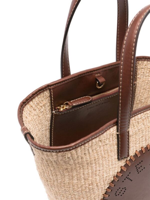 23895033_53962673_1000.jpg Stella McCartney appliqué-logo tote bag